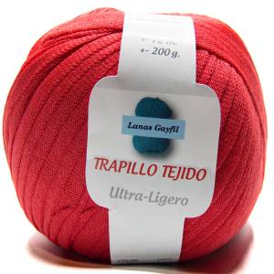 Trapillo Tejido Ultra Ligero 200 gr
 Colores-trapillo-tejido-200-gr-rojo