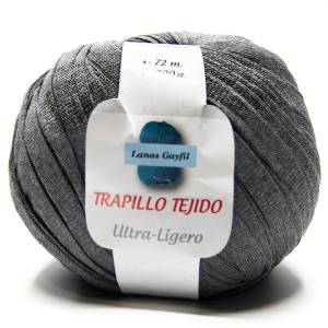 Trapillo Tejido Ultra Ligero 200 gr
 Colores-trapillo-tejido-200-gr-gris oscuro