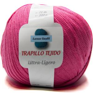 Trapillo Tejido Ultra Ligero 200 gr
 Colores-trapillo-tejido-200-gr-fucsia