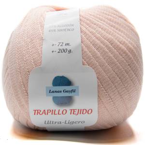 Trapillo Tejido Ultra Ligero 200 gr
 Colores-trapillo-tejido-200-gr-salmon