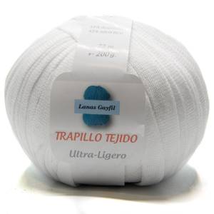 Trapillo Tejido Ultra Ligero 200 gr
 Colores-trapillo-tejido-200-gr-blanco
