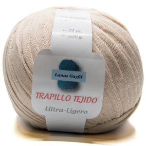 Trapillo Tejido Ultra Ligero 200 gr
 Colores-trapillo-tejido-200-gr-beig claro