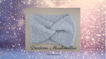 Diadema a Crochet con Nube Diadema a Crochet con Nube