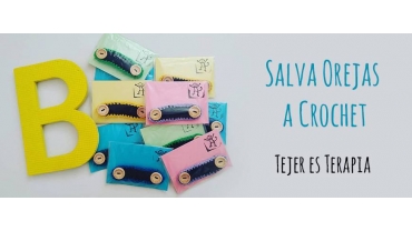 Salvaorejas a Crochet | Tejer es Terapia Salvaorejas a Crochet | Tejer es Terapia