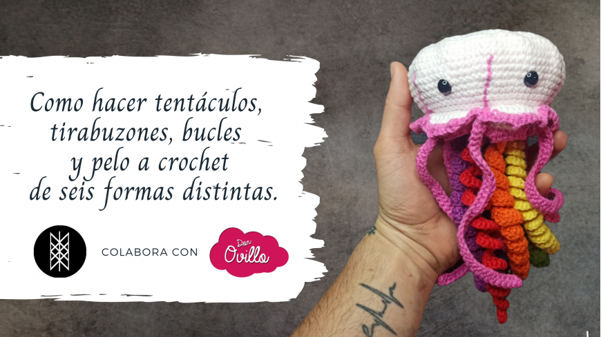 Como hacer tentáculos, tirabuzones, bucles y pelo a crochet con vídeo-tutorial Como hacer tentáculos, tirabuzones, bucles y pelo a crochet con vídeo-tutorial